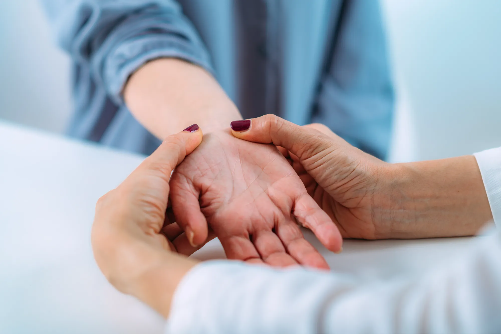 patient with carpal tunnel syndrome